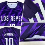 Jersey Purple White Soccer Custom Uniform Sublimation Jersey Purple White Soccer Custom Uniform Sublimation
