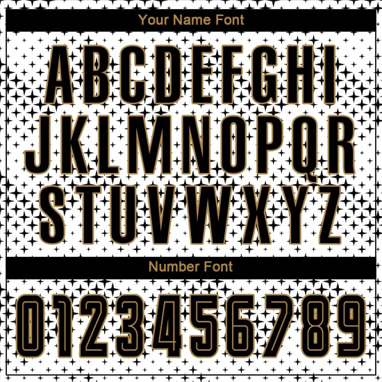 Uniform Soccer White Sublimation Custom Black-Old Gold Jersey Uniform Soccer White Sublimation Custom Black-Old Gold Jersey