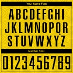 Soccer Gold Sublimation Black Custom Jersey Uniform Soccer Gold Sublimation Black Custom Jersey Uniform