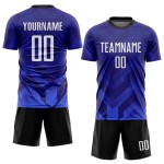 Uniform Jersey Custom Purple Sublimation Soccer White Royal-Navy Dark Uniform Jersey Custom Purple Sublimation Soccer White Royal-Navy Dark