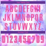 Tie Jersey Uniform Sublimation Dye Soccer Pink-Purple Custom Tie Jersey Uniform Sublimation Dye Soccer Pink-Purple Custom