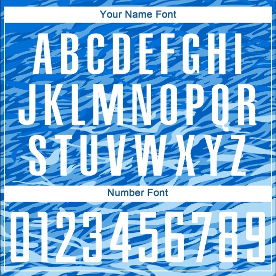 Soccer White Royal Uniform Custom Sublimation Jersey Soccer White Royal Uniform Custom Sublimation Jersey