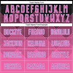 Gradient Custom Shape Jersey Soccer Square Pink Blue Sublimation Black-LIght Uniform Gradient Custom Shape Jersey Soccer Square Pink Blue Sublimation Black-LIght Uniform