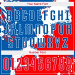 Uniform Soccer Royal Custom Sublimation Jersey Red-White Uniform Soccer Royal Custom Sublimation Jersey Red-White