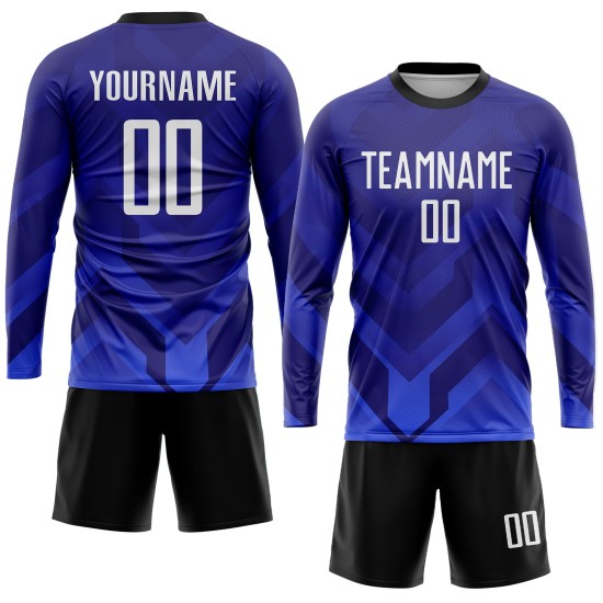 Uniform Jersey Custom Purple Sublimation Soccer White Royal-Navy Dark Uniform Jersey Custom Purple Sublimation Soccer White Royal-Navy Dark