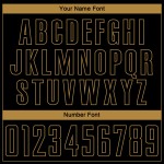 Soccer Gold Sublimation Jersey Custom Old Black Uniform Soccer Gold Sublimation Jersey Custom Old Black Uniform