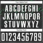 Black Custom White-Neon Soccer Jersey Uniform Sublimation Green Black Custom White-Neon Soccer Jersey Uniform Sublimation Green