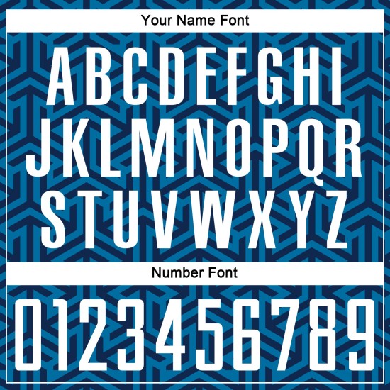 Sublimation Custom Blue Soccer Uniform White-Black Jersey Sublimation Custom Blue Soccer Uniform White-Black Jersey