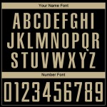 Black Uniform Jersey Gold-Red Vegas Sublimation Custom Soccer Black Uniform Jersey Gold-Red Vegas Sublimation Custom Soccer