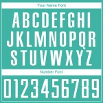 Uniform Aqua Soccer White Jersey Sublimation Custom Uniform Aqua Soccer White Jersey Sublimation Custom