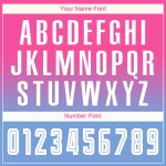 White-Light Fade Sleeve Jersey Pink Custom Soccer Blue Fashion Long Uniform Sublimation White-Light Fade Sleeve Jersey Pink Custom Soccer Blue Fashion Long Uniform Sublimation