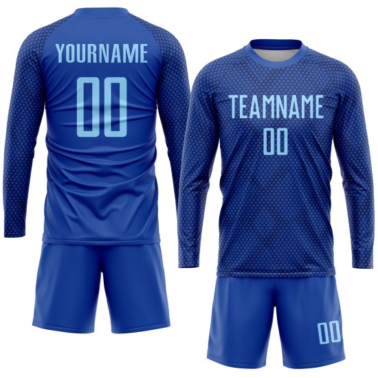 Jersey Light Uniform Sublimation Soccer Blue Royal Custom Jersey Light Uniform Sublimation Soccer Blue Royal Custom
